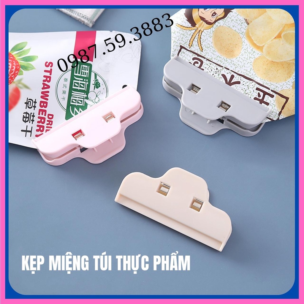Kẹp Miệng Túi Bảo Quản Thực Phẩm Siêu Chắc Chắn