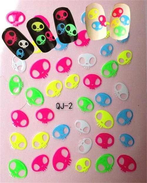 (Hàng Mới Về) 1 Tờ Miếng Dán Họa Tiết Kim Cương 3d Dùng Để Trang Trí Móng Tay