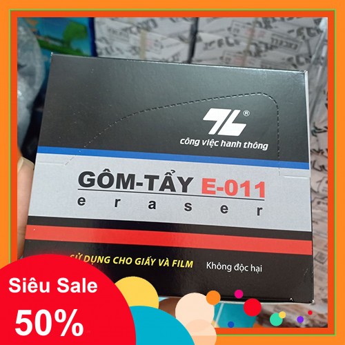 -Gôm TL 011 Đen-VPP Thanh Tú