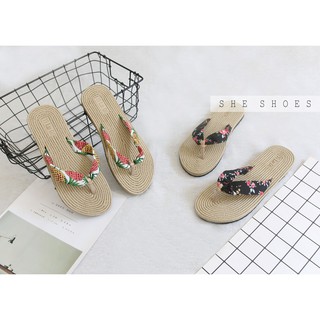 Dép cói xỏ ngón (ảnh thật shop chụp)