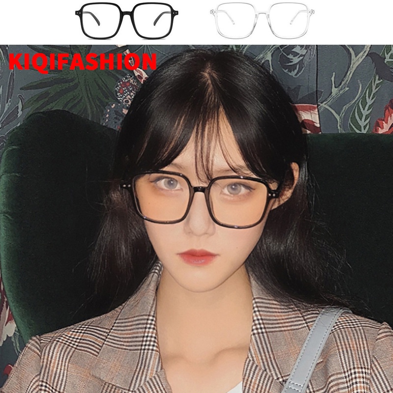 Mắt Kính Gọng Vuông Chống Bức Xạ Thời Trang Hàn Quốc Chất Lượng Cao