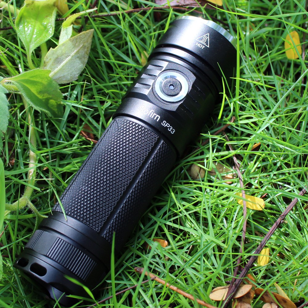 Sofirn SP33  V2.0  Super Bright 3000lm CREE XHP50.2 LED Flashlight torch waterproof IXP8 for outdoor camping hiking emergency cycling powered by 18650 or 26650 battery