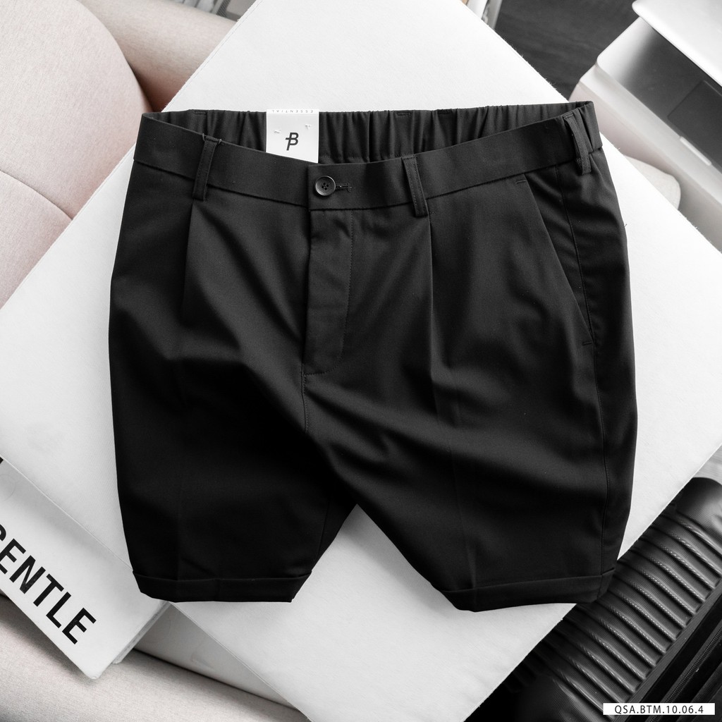 Quần Short Âu Lưng Thun Chính Hãng Bentino, Vải Mịn Ôm Đẹp