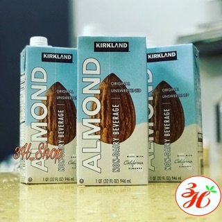 Sữa hạnh nhân không đường Kirkland 1L - Mỹ
