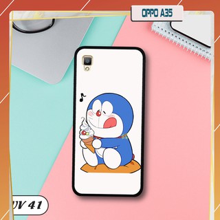 Ốp lưng nhám viền dẻo OPPO A35 in hình