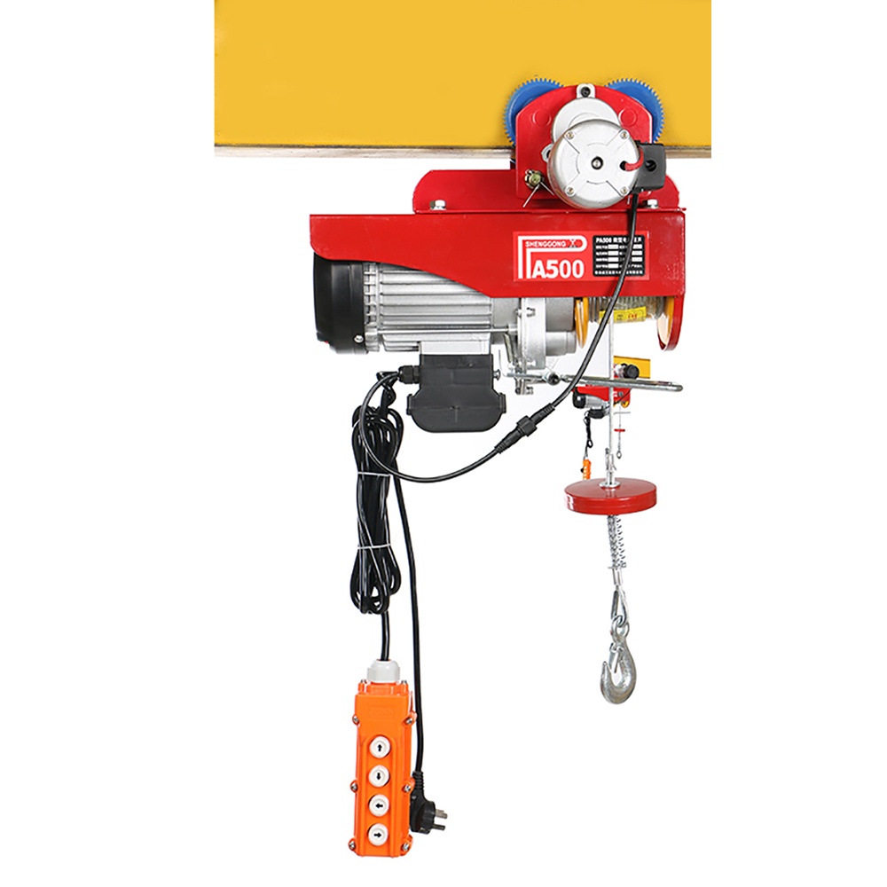 Bộ Tời Điện Kèm Rùa ABG PA500 30 Mét Nâng Hạ Vật Nặng Dễ Dàng Trong Nhà Xưởng Công Nghiệp