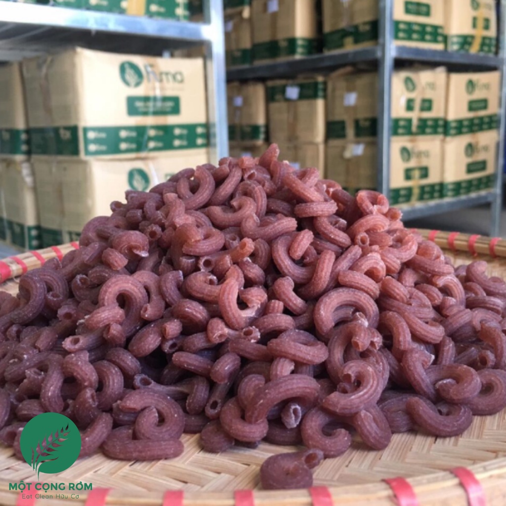 Nui gạo lứt FUMA 500gr, nui ăn kiêng, giảm cân, tốt cho sức khỏe thành phần 100% tự nhiên | Một Cọng Rơm