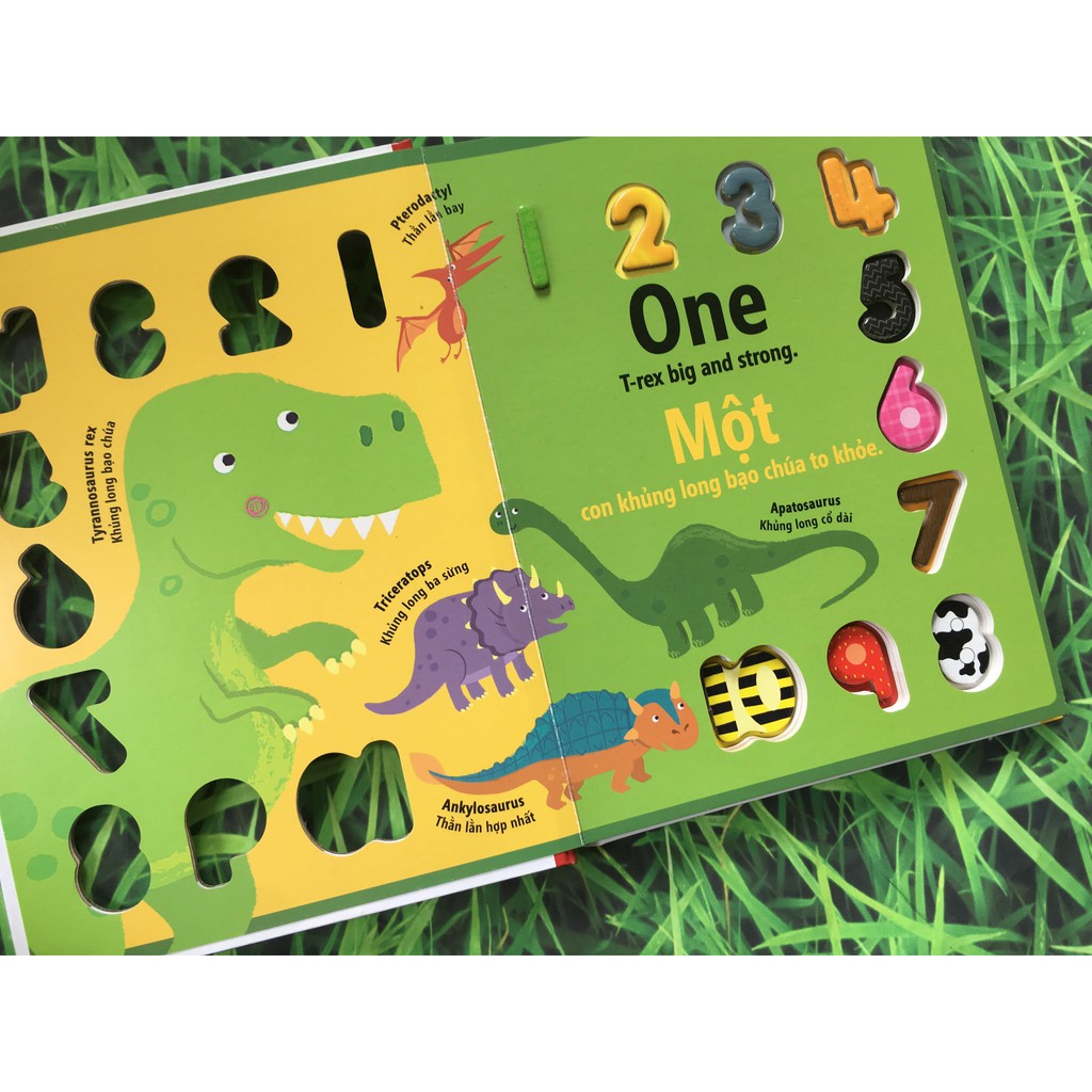 Sách - Tập Đếm Muôn Màu - Con Số, Con số ở Khắp Mọi Nơi (A Colourful Book Of Counting - Chữ nổi ) | BigBuy360 - bigbuy360.vn