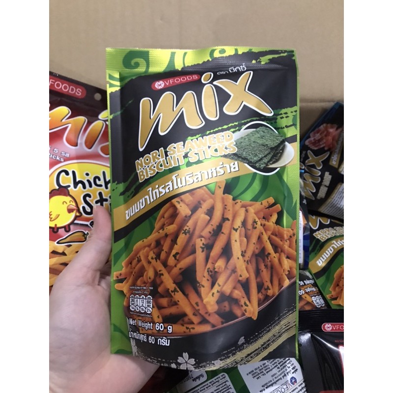 Túi Bim Tăm Mix Vfoods Hot Chili 60g