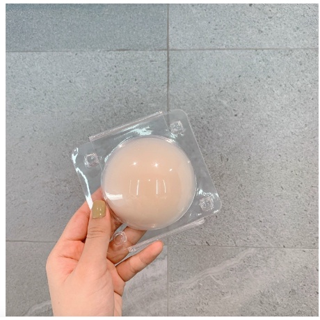 Miếng dán ngực siêu tàn hình dán ngực tự thân tự nhiệt silicon siêu bám dính