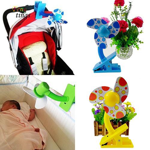 Quạt gắn cánh cho xe đẩy em bé