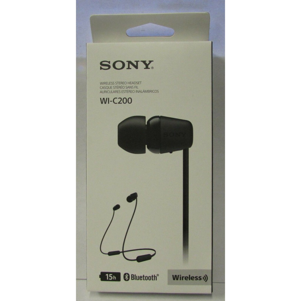 Tai nghe bluetooth Sony WI C200 ( WI-C200 )