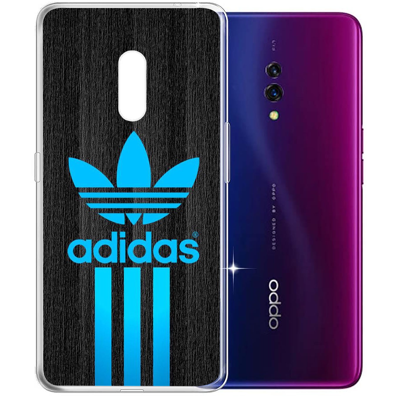 Ốp lưng silicon họa tiết logo Adidas cho Samsung Galaxy S20 Ultra S10 Lite S9 Plus A11 S9+ S20+ S10+