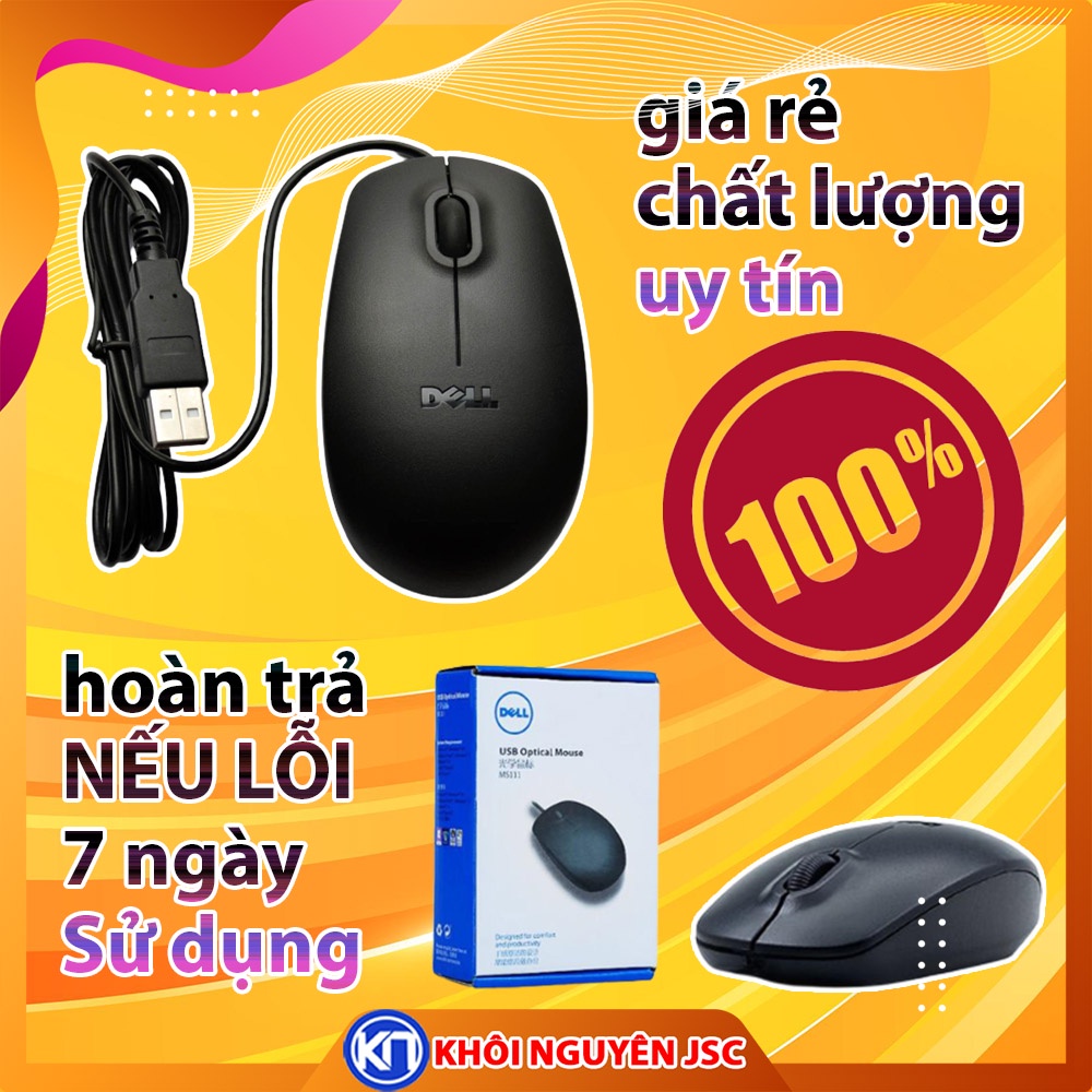 Chuột Máy Tính Dell MS111 Black USB