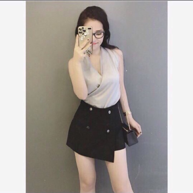 Quần giả váy umi cách điệu hàng đẹp Quảng Châu