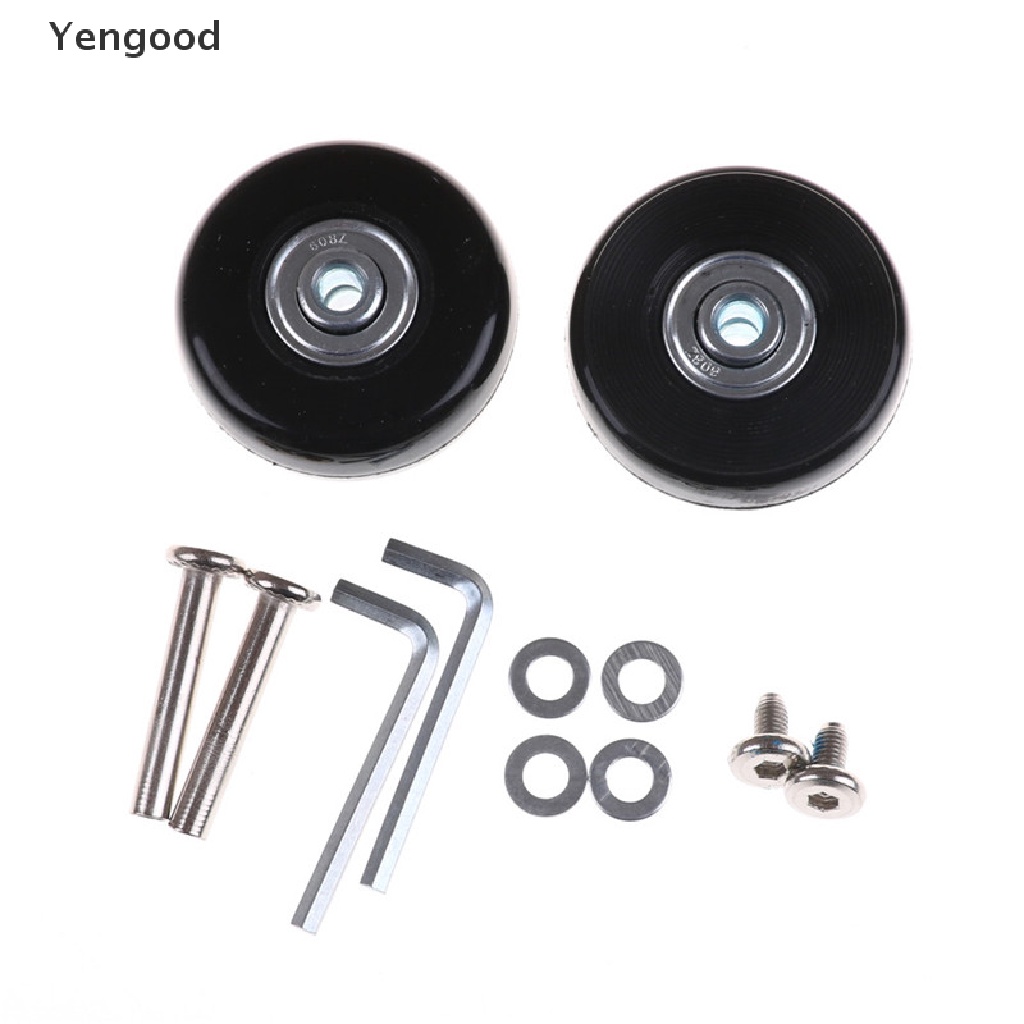 2 bánh xe thay thế cho vali kéo 50x21mm