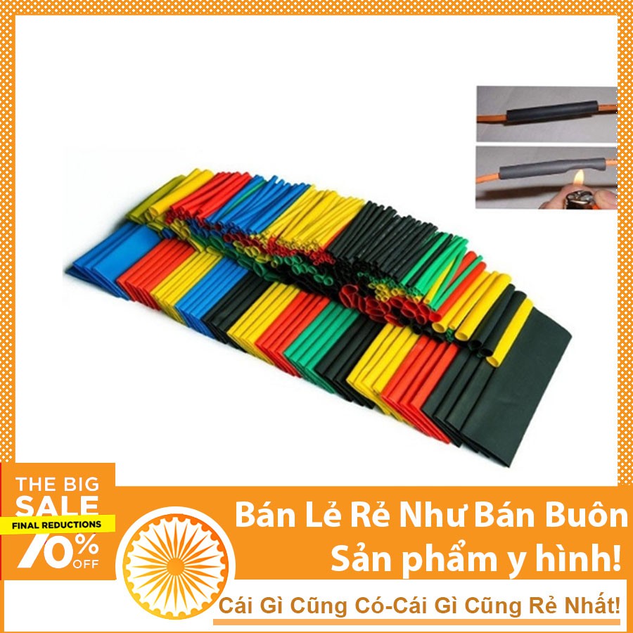 Gen Co Nhiệt Loại To Φ20mm Dài 1m - Màu Sắc Ngẫu Nhiên