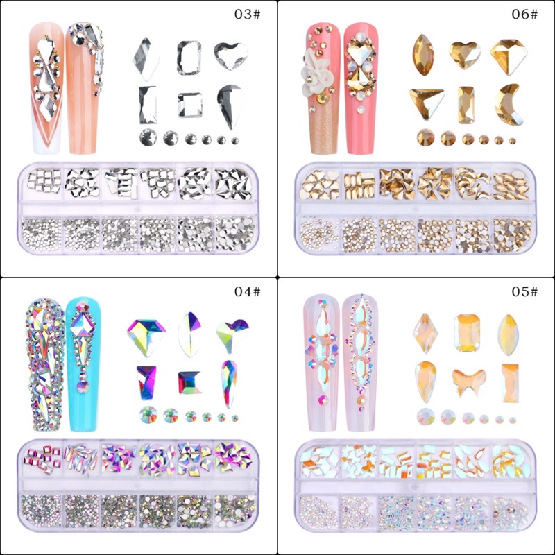 Đá Khối Mix 2 Loại Khay Dài Siêu Sáng Đẹp HOT