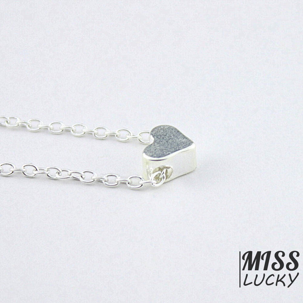 Dây chuyền thiết kế hình trái tim kiểu dáng đơn giản