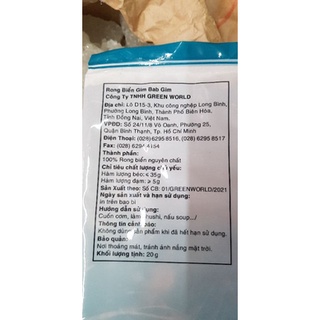 Rong biển cuộn cơm- Gim pad (8 miếng)