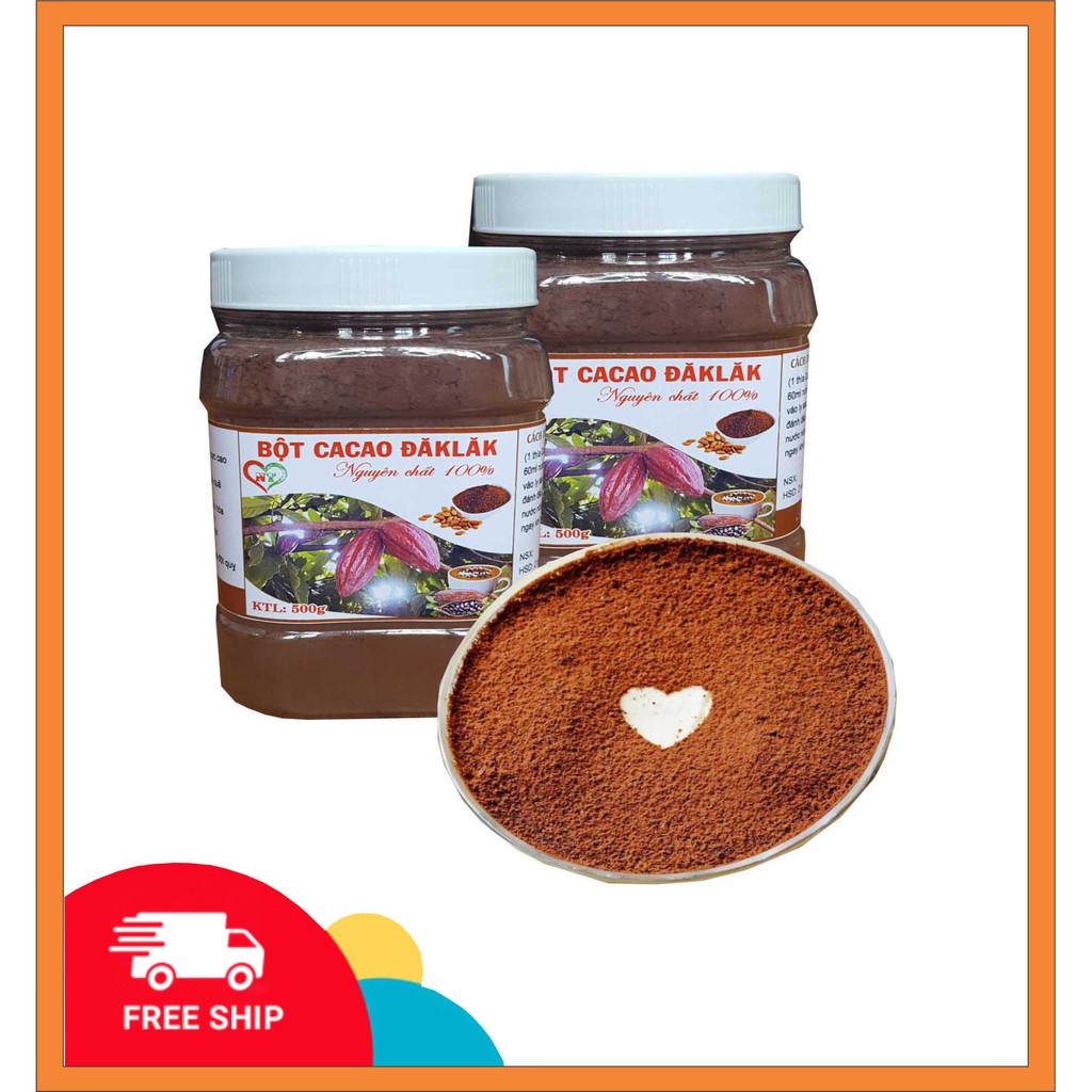 Bột cacao nguyên chất Daklak 100%