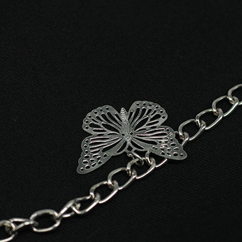 Thắt Lưng Nữ Bằng Hợp Kim Màu Trơn Phong Cách Punk Thời Trang