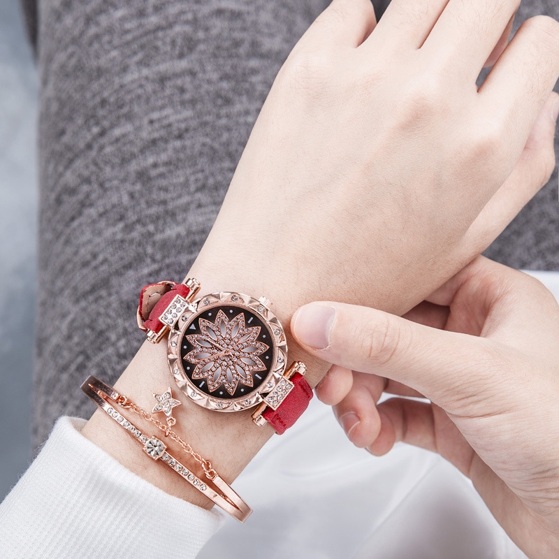 Đồng hồ đeo tay nữ Diamond Luxury Watch