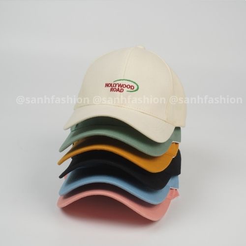 Mũ lưỡi trai thêu hình chữ HOLYWOOD Nón kết chất kaki cao cấp thòi trang form unisex nam nữ K46