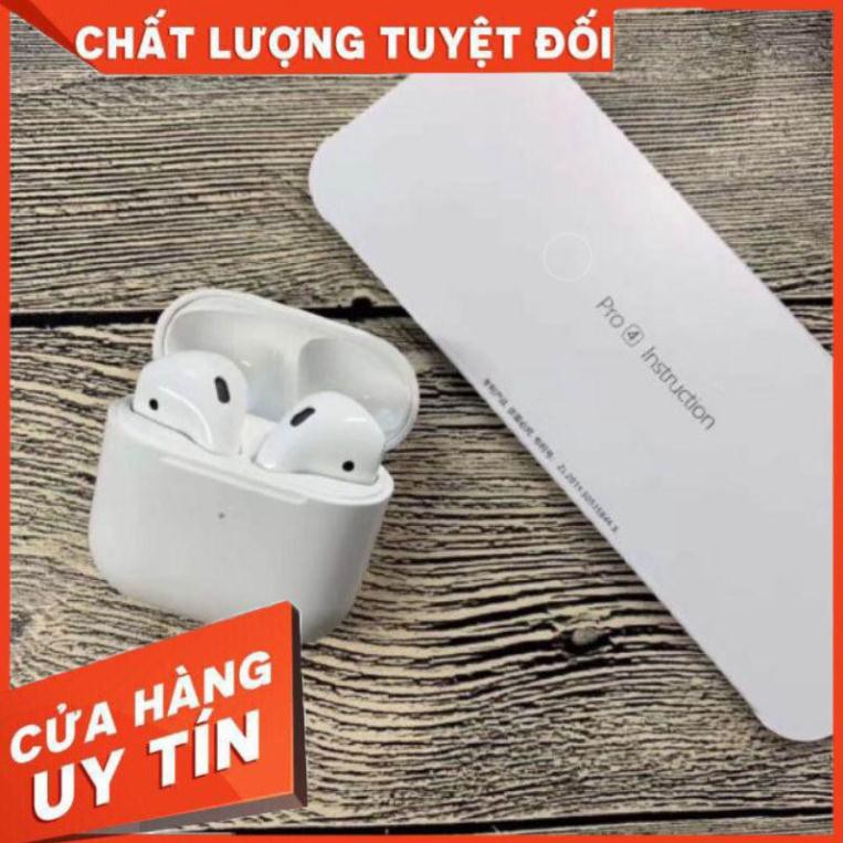 💕 Tai Nghe Airpod Pro 4💕 Phiên Bản Nâng Cấp 💕 Cảm Ứng Bluetooth 5.0 Âm Thanh Sống Động 💕 Đổi Tên Định Vị Chuẩn