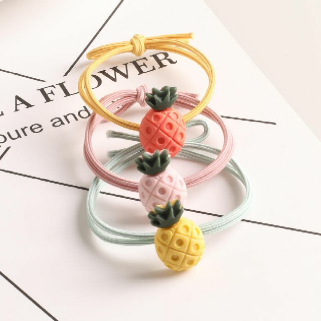 Dây cột tóc quả dứa cute