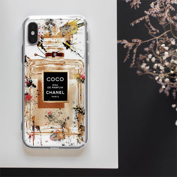 Ốp lưng hàng hiệu Chanel ốp lưng chống trầy ốp lưng chống trầy Iphone 6/Xs/Xs Max/11/11 Promax/12/12 Promax CHAPOD00214