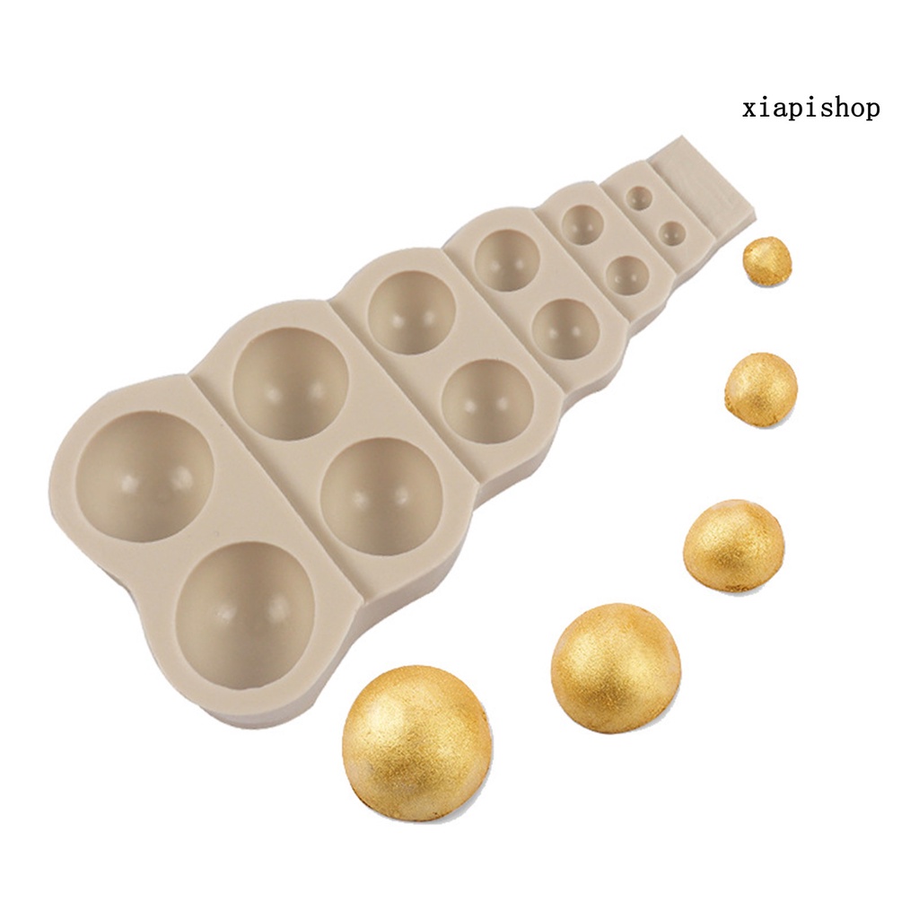 Xp Khuôn Silicone Làm Bánh Kem / Sô Cô La / Thạch Nóng Hình Bán Nguyệt Độc Đáo Dễ Tháo Gỡ