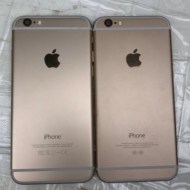 Cụm lưng iphone 6 màu vàng zin bóc máy đẹp