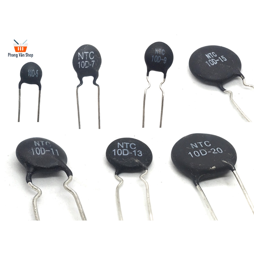 Điện trở nhiệt NTC 10D-5-7-9-11-13-15-20- Trở nhiệt Âm