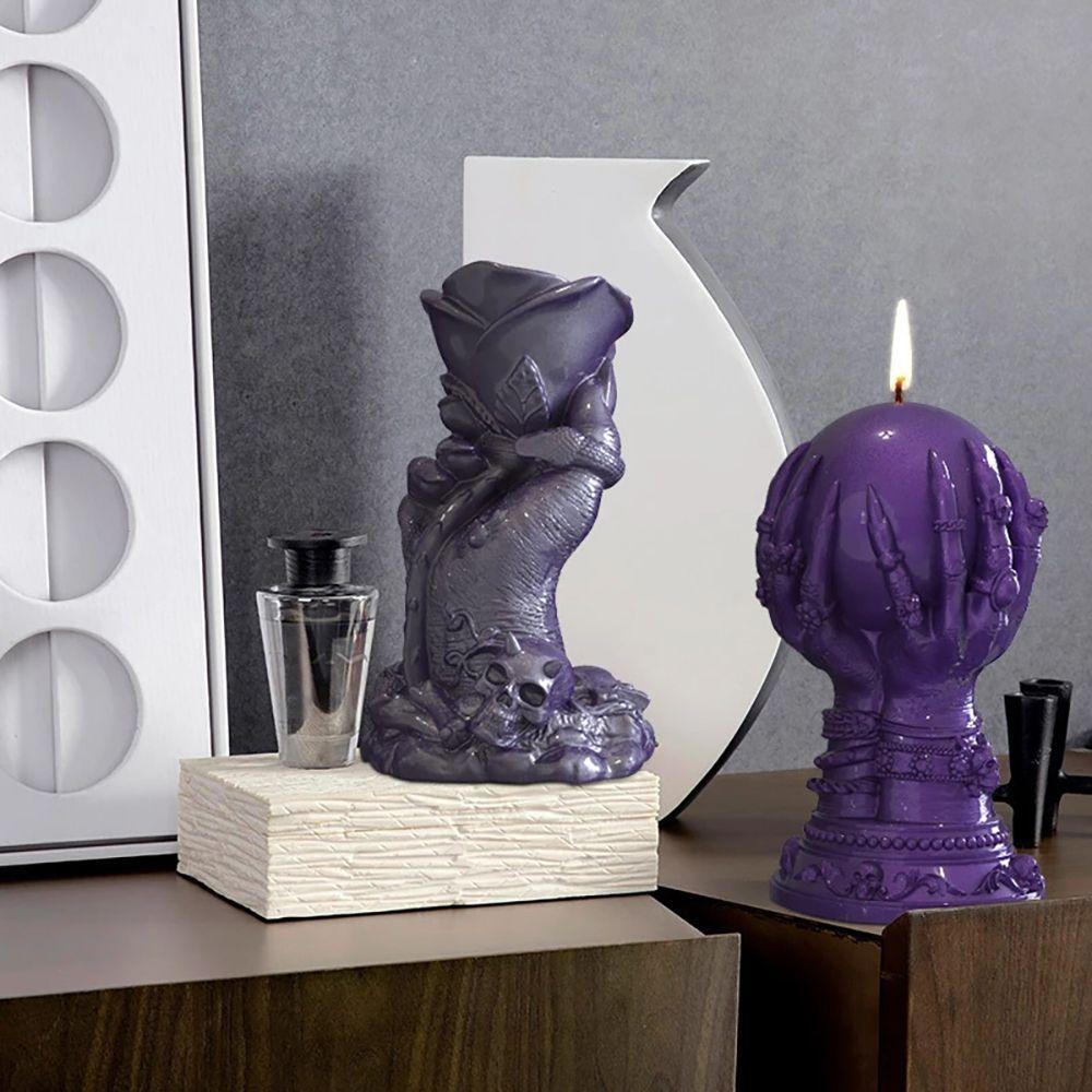 Khuôn Silicone Làm Nến Thơm Epoxy DIY