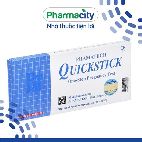 Que thử thai nhanh Quickstick (1 cái/hộp)