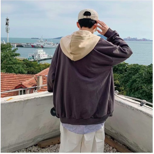 Áo Hoodie Giả Hai Lớp Phong Cách Hàn Quốc Dành Cho Cả Nam Và Nữ | BigBuy360 - bigbuy360.vn