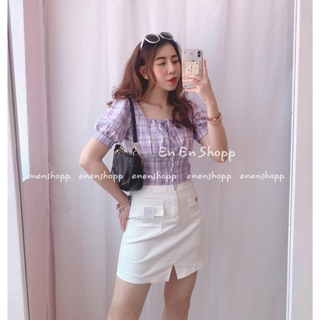 [ẢNH THẬT][KÈM VIDEO]Áo croptop nơ cổ(A308)