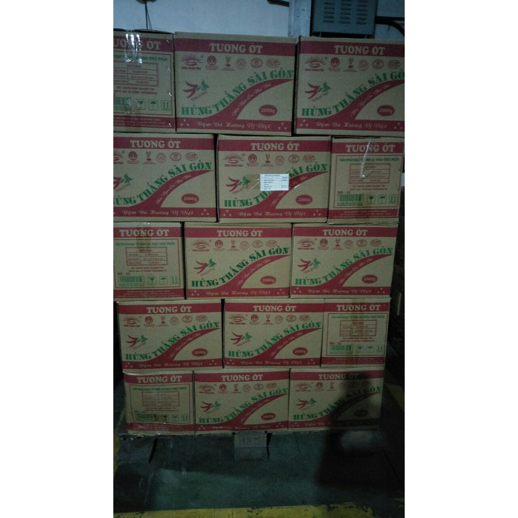 Tương ớt mã 02 Hùng Thắng Sài Gòn 2kg