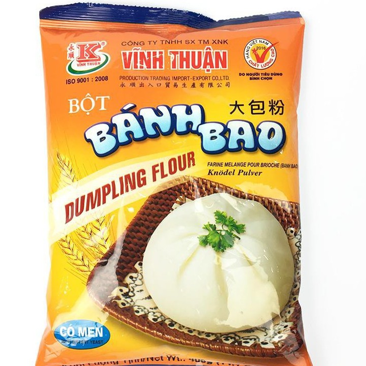 Bột làm bánh bao Vĩnh Thuận 400g