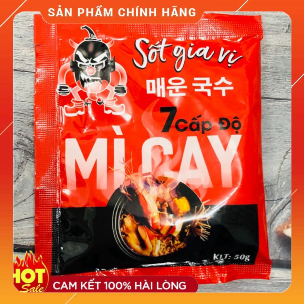 50G SỐT GIA VỊ MÌ CAY ĐẬM ĐÀ - NUONGFOOD