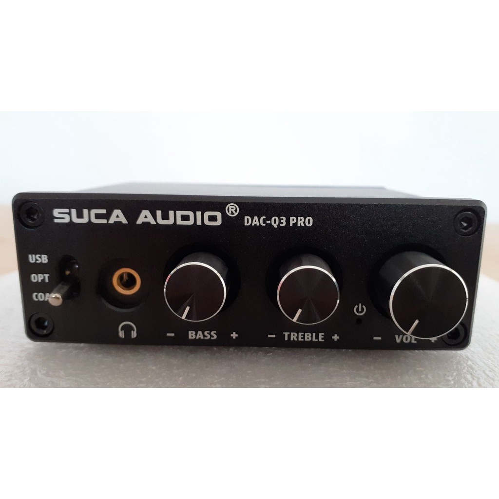 BỘ GIẢI MÃ SUCA AUDIO D.A.C Q3PRO CÓ USB,OPTICAL,COAXIAL 24BIT 192KHZ.