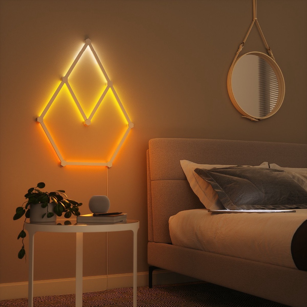 Nanoleaf Line - Đèn led thanh lắp ghép thông minh, 16 triệu màu