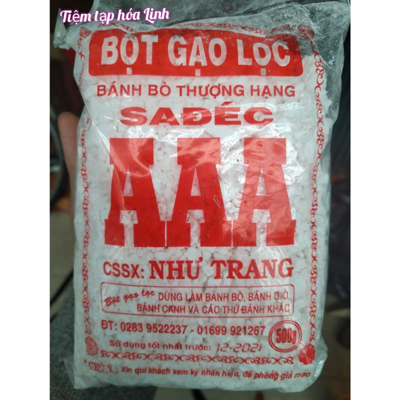 Bột gạo lọc Sa Đéc Bánh bò thượng hạng AAA gói 500g