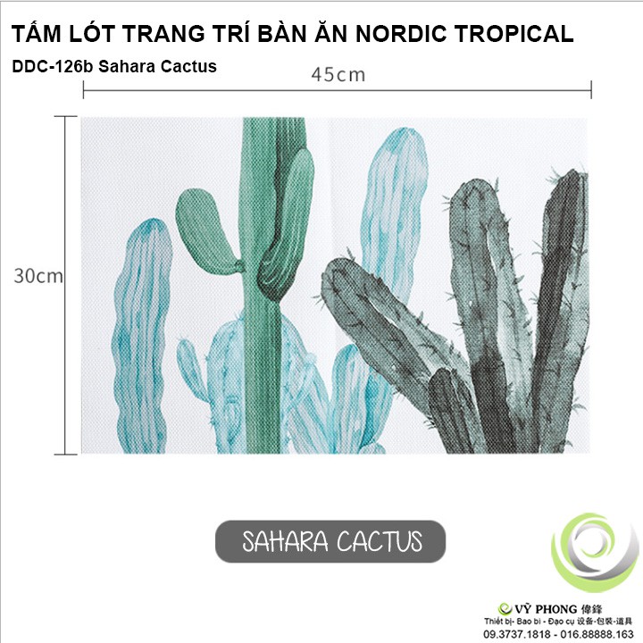 TẤM LÓT BÀN ĂN VẢI BỐ NORDIC TROPICAL TRANG TRÍ NHÀ CHỤP ẢNH SẢN PHẨM INS DDC-126a,b,c,d