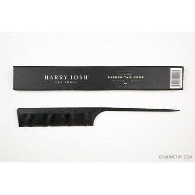 Harry Josh ✨ Lược chải tóc chuyên nghiệp Pro Tools Carbon Tail Comb