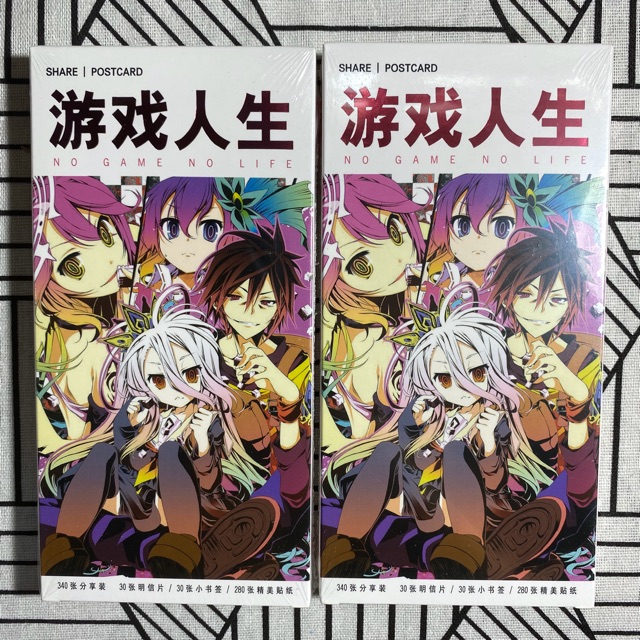 Thẻ ảnh ( postcard) no game no life