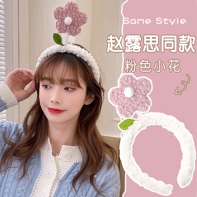 Băng Đô Cài Tóc Rửa Mặt Nơ Đễ Thương Thời Trang Hàn Quốc Cho Nữ