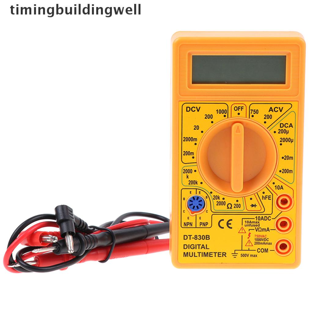 Đồng Hồ Đo Vạn Năng Kỹ Thuật Số DT-830B ac / dc 750 / 1000v Có Màn Hình LCD