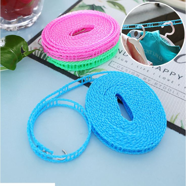 Dây phơi đồ có lỗ để treo móc 3m or 5m